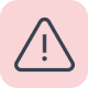 Account credential error icon